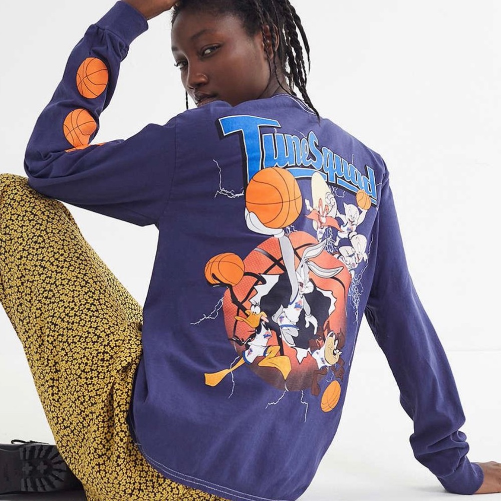 Looney Tunes Space Jam long sleeve tee